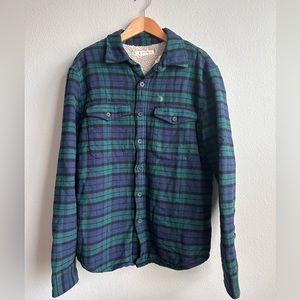 sherpa flannel jacket